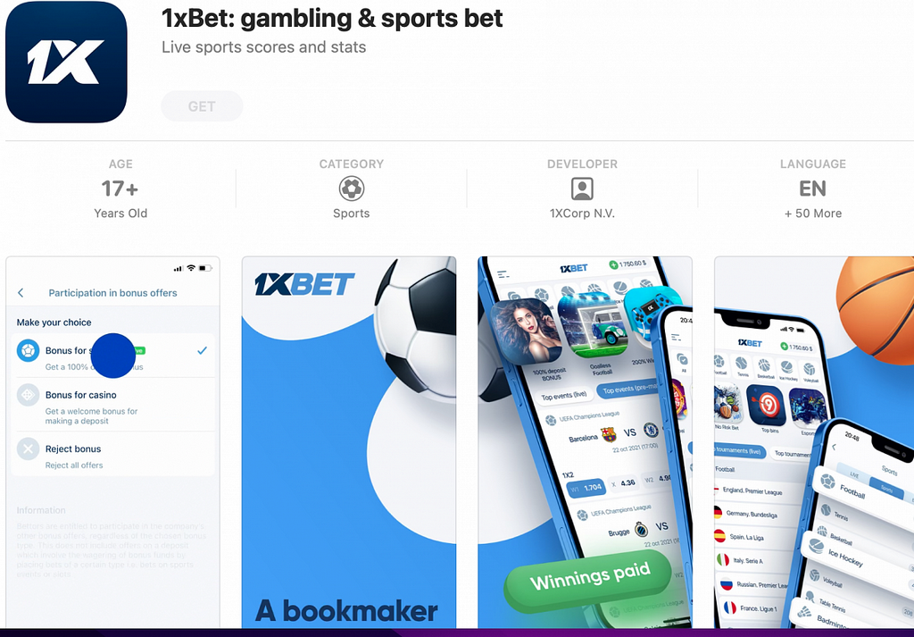 Aplikasi 1xBet (1xbet Mobile) - Unduh dan Instal APK 1xBet