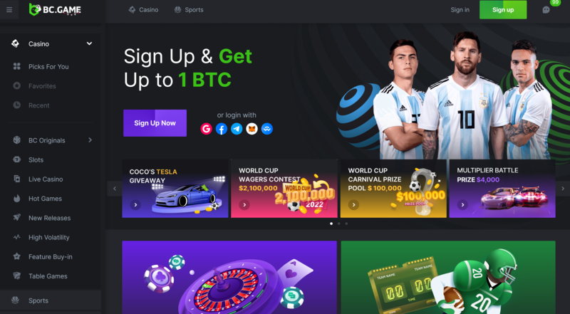 Discover Thrilling Gaming Experiences at BC.Game Casino BY